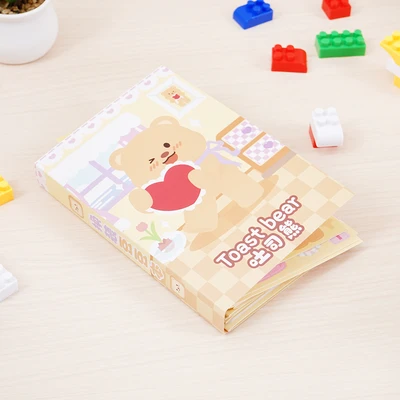 Gambar Ataru Set Stiker Crafting Book Dress Up - Cokelat