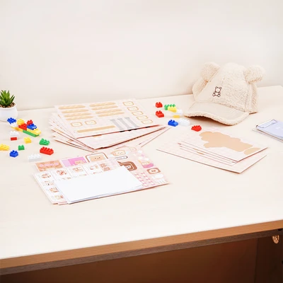 Gambar Ataru Set Diy Stiker Toast Bear Crafting House