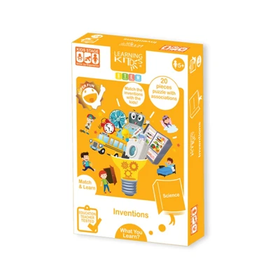 Gambar Kiddy Star Puzzle Learning Kids Inventions - Oranye