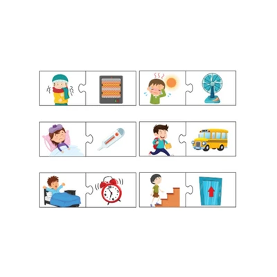 Gambar Kiddy Star Puzzle Learning Kids Inventions - Oranye