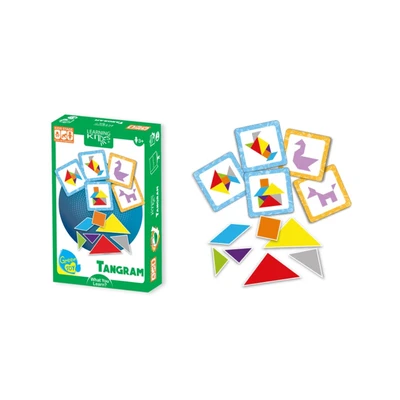 Gambar Kiddy Star Puzzle Learning Kids Tangram - Hijau