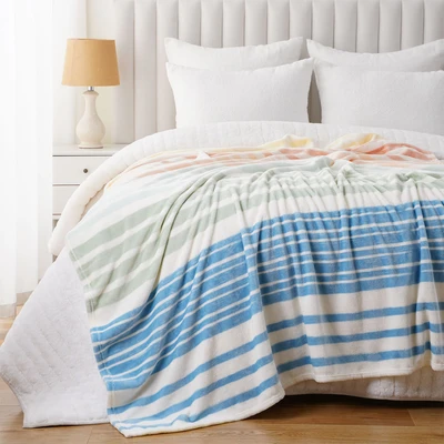 Gambar Informa 150x200 cm Selimut Microfiber Polyester Print Nora - Mix