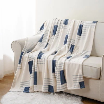 Gambar Informa 150x200 cm Selimut Microfiber Polyester Print Neil - Mix