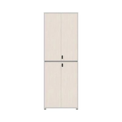 Gambar Sieben Lemari Arsip Kantor 4 Pintu High - Putih Iron Wood