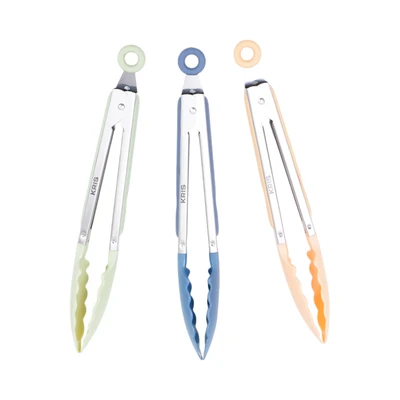 Gambar Kris Penjepit Makanan Nylon 23 cm - Abu-abu