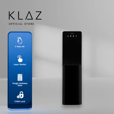 Gambar Klaz Dispenser Air Bottom Loading Touch Screen & Thermoelectric Cooling - Hitam