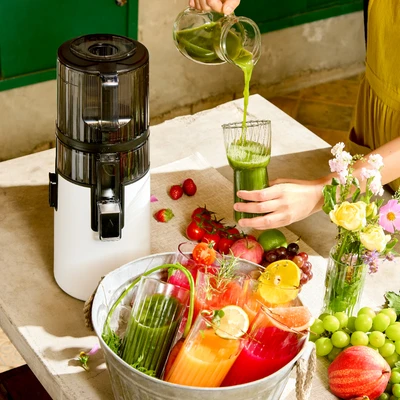 Gambar Hurom Slow Juicer H410 H70St-Bes02Wh - Putih