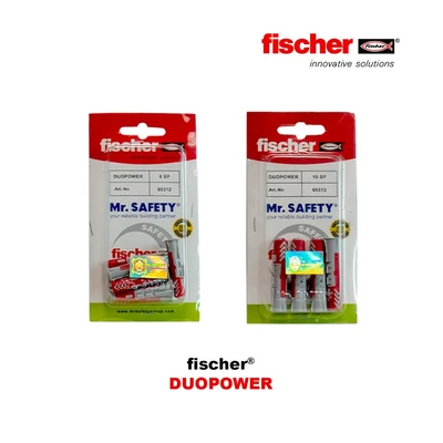 Gambar Mr.Safety Angkur Fischer Duopower 10Sp 10x50 mm Set 4 pcs