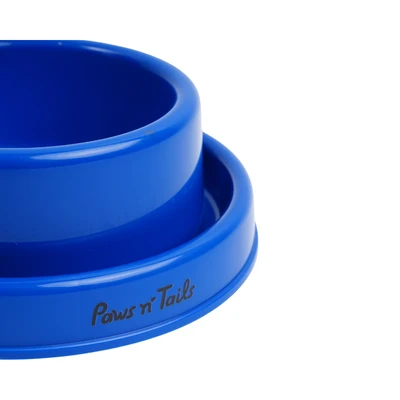 Gambar Paws N Tail Ukuran S Tempat Makan Hewan Leak Proof - Biru