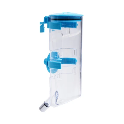 Gambar Paws N Tail 500 ml Botol Minum Hewan Dengan Holder Pin - Biru