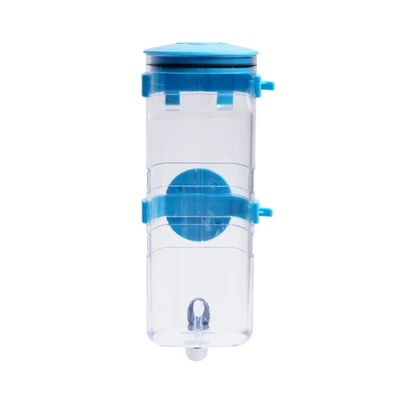 Gambar Paws N Tail 500 ml Botol Minum Hewan Dengan Holder Pin - Biru
