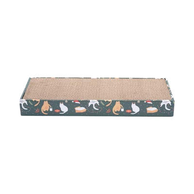 Gambar Paws N Tail 49 cm Mainan Garukan Kucing - Cokelat