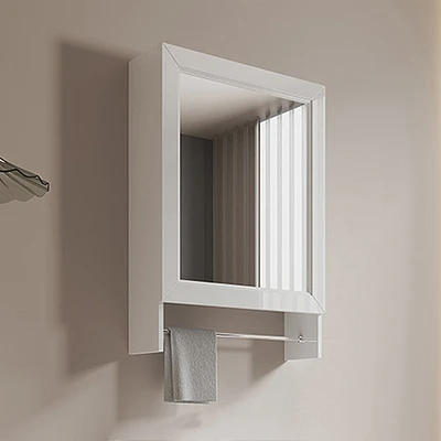 Gambar Fosa Pro-2 Kabinet Dinding Kamar Mandi Dengan Cermin - Putih