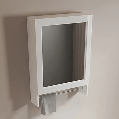 Gambar Fosa Pro-2 Kabinet Dinding Kamar Mandi Dengan Cermin - Putih