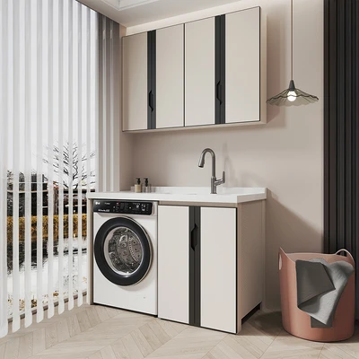 Gambar Acroz Zora Kabinet Dinding Kamar Mandi Alumunium - Putih