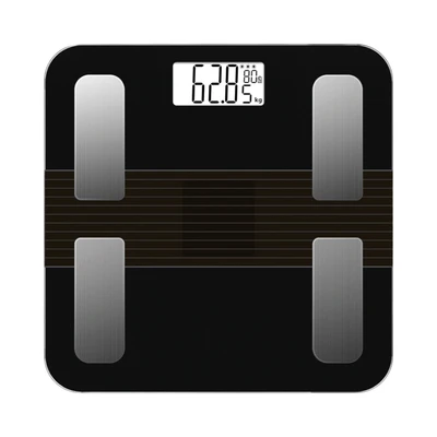 Gambar Krisbow Sync Smart Timbangan Badan Digital Solar Energy - Hitam