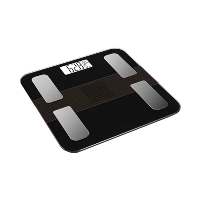 Gambar Krisbow Sync Smart Timbangan Badan Digital Solar Energy - Hitam
