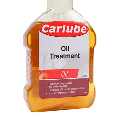 Gambar Carlube 300 Ml Oil Treatment Mobil Qot300 - Kuning
