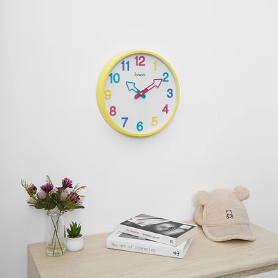 Gambar Forhom Miffy Jam Dinding 30.5 cm - Kuning