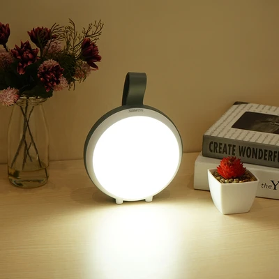 Gambar Powerlite Lampu Darurat Portable Round - Putih