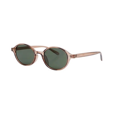 Gambar Ilook Sunnies Kacamata Sunglasses Oval PC Transparan - Cokelat Tea