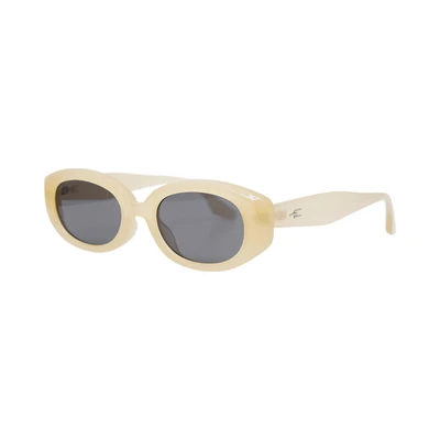 Gambar Ilook Sunnies Kacamata Sunglasses Retro Oval PC - Kuning Muda