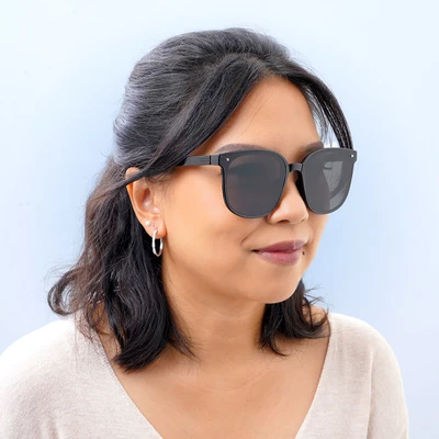 Gambar Ilook Sunnies Kacamata Sunglasses Square PC Foldable - Hitam
