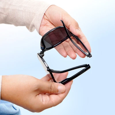 Gambar Ilook Sunnies Kacamata Sunglasses Square PC Foldable - Hitam