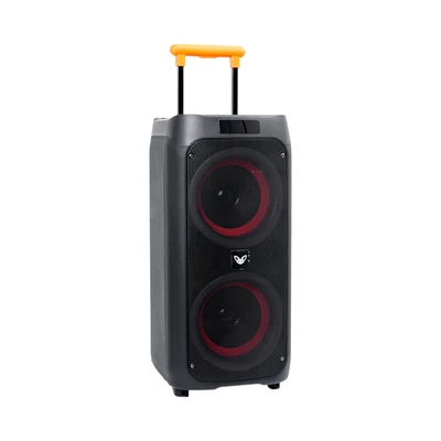 Gambar Sovox Speaker Trolley 40 Watt Dengan Remote - Hitam