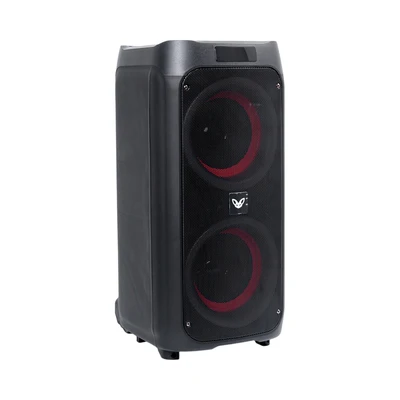 Gambar Sovox Speaker Trolley 40 Watt Dengan Remote - Hitam