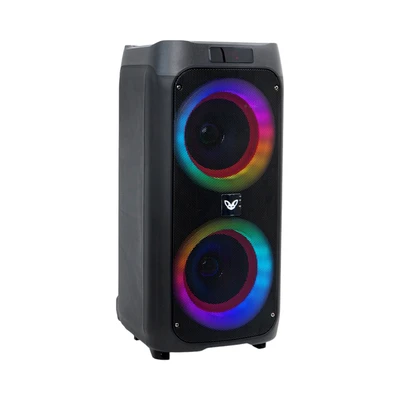 Gambar Sovox Speaker Trolley 40 Watt Dengan Remote - Hitam