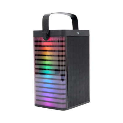 Gambar Sovox Speaker Karaoke Bluetooth LED 1 Mic - Hitam