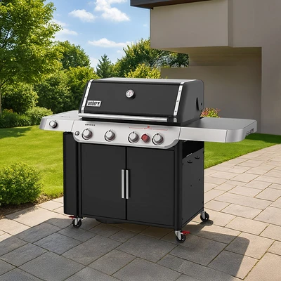 Gambar Weber Genesis Pemanggang Gas Lp Asia E-435 - Hitam