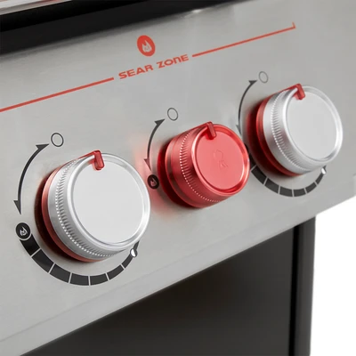 Gambar Weber Genesis Pemanggang Gas Lp Asia E-435 - Hitam