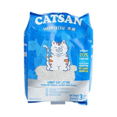 Gambar Catsan Pasir Kucing Light 3 Liter
