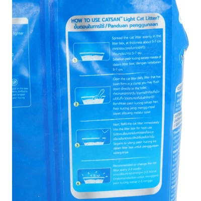 Gambar Catsan Pasir Kucing Light 3 Liter