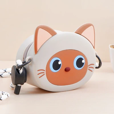 Gambar Ataru Tas Selempang Anak Cat Head Random