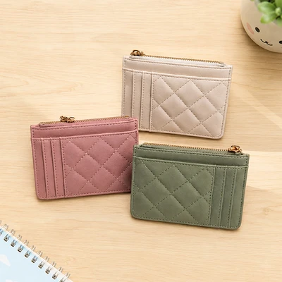 Gambar Ataru Dompet Quilted Dengan Zipper Random