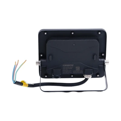Gambar Krisbow Lampu Sorot LED SMD 10 Watt Cool Daylight IP65 - Hitam