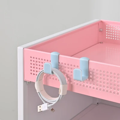 Gambar Stora Kimmy Rak Troli 4 Tingkat - Pink