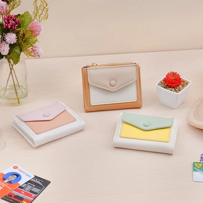 Gambar Ataru Dompet Color Block Random