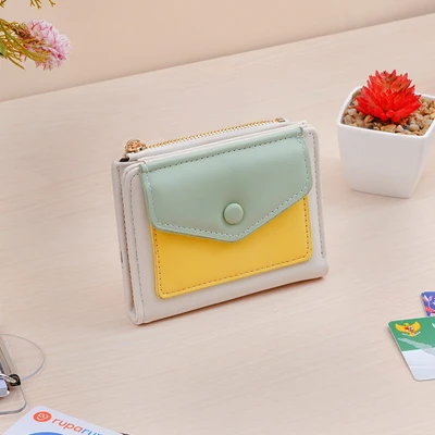 Gambar Ataru Dompet Color Block Random