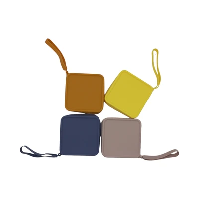 Gambar Ataru Pouch Silikon Dengan Zipper Random