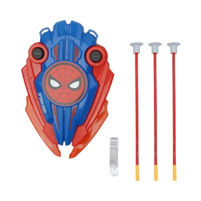 Gambar Paso Set Transform Shield Archery Spiderman - Merah/biru
