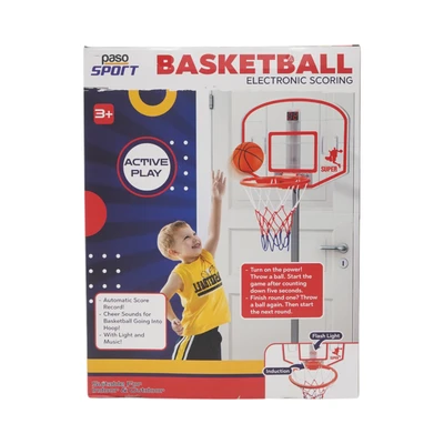 Gambar Paso Set Electronic Basketball Stand