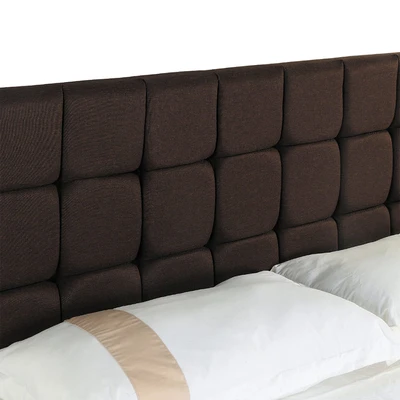 Gambar Informa Sleep 180x200 cm Ludo Heaboard - Cokelat Tua