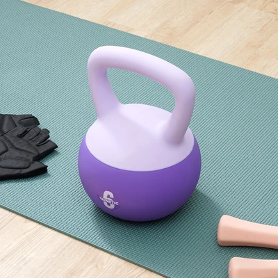 Gambar Kinetic 6 kg Soft Kettlebell - Ungu