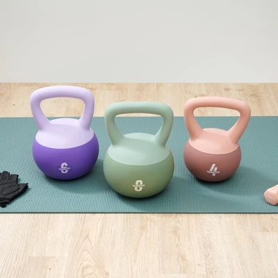 Gambar Kinetic 8 kg Soft Kettlebell - Hijau