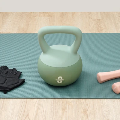 Gambar Kinetic 8 kg Soft Kettlebell - Hijau