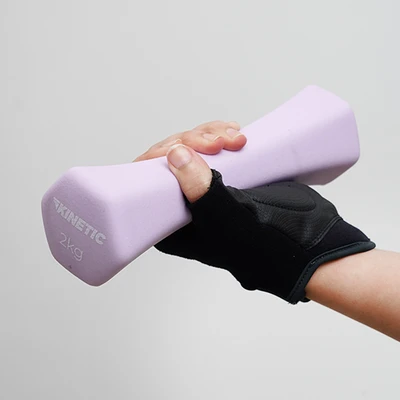 Gambar Kinetic 2 kg Set 2 Pcs Active Dumbbell Neoprene - Ungu
